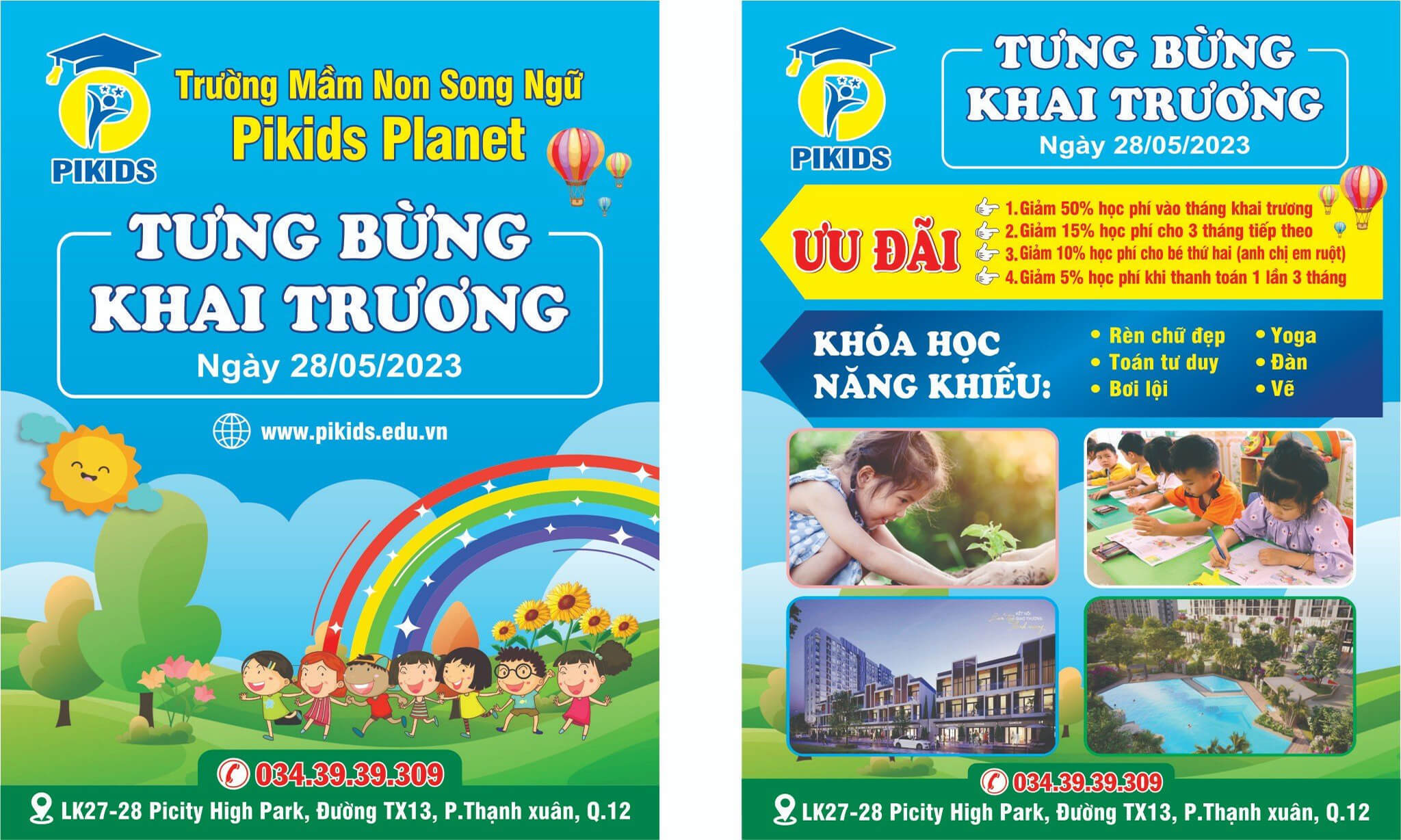 Lớp mầm - Tuổi 3-4